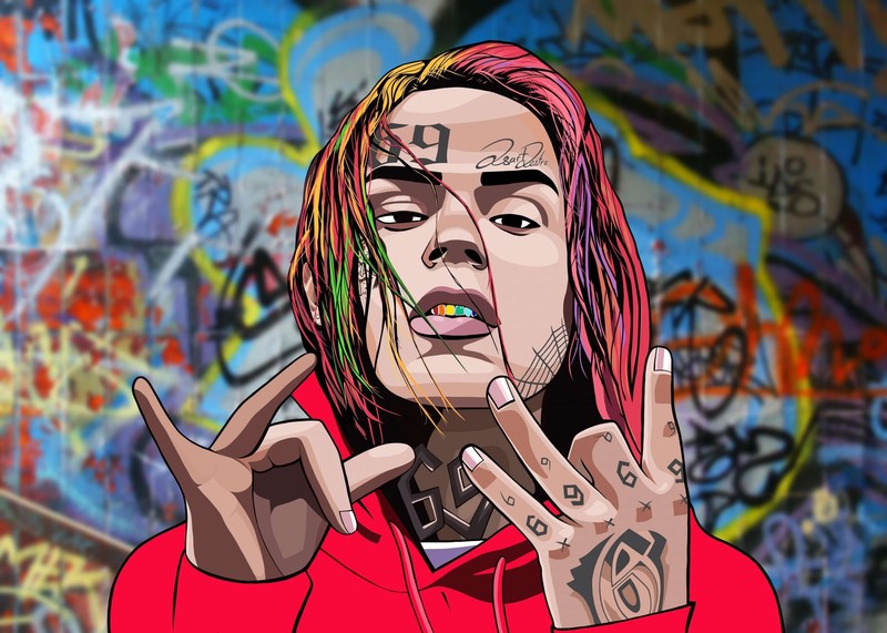 6ix9ine, music, rapper, hip hop, artist, hd, 4k