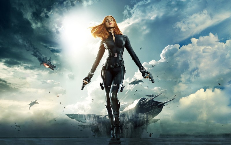 black widow, superheroes, artist, artwork, digital art, hd