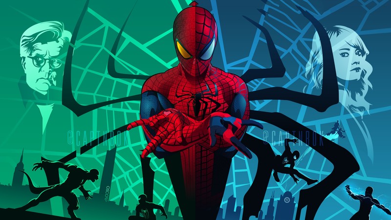 spiderman, superheroes, artwork, hd, 4k, 5k, 8k