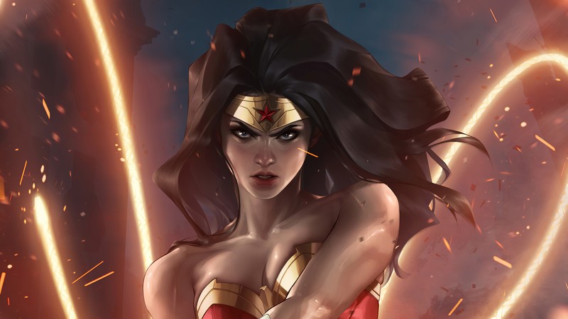 wonder woman, superheroes, artwork, hd, 4k, artstation