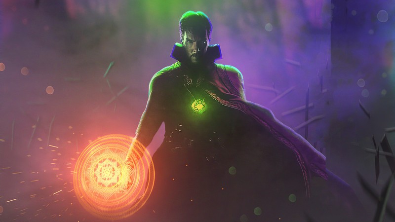 doctor strange, superheroes, artist, artwork, digital art, hd, 4k, artstation