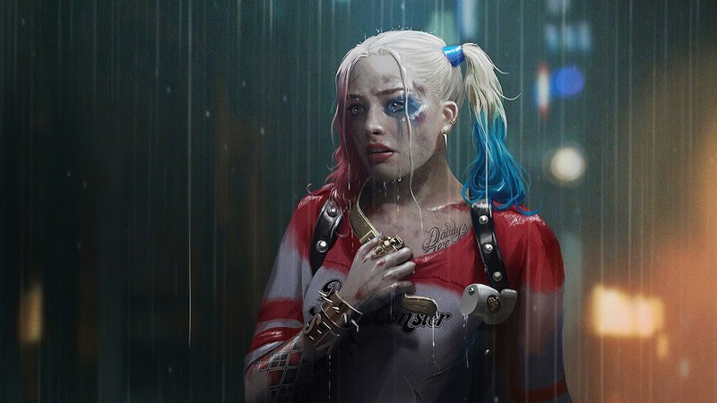 harley quinn, superheroes, artwork, hd, 4k, deviantart