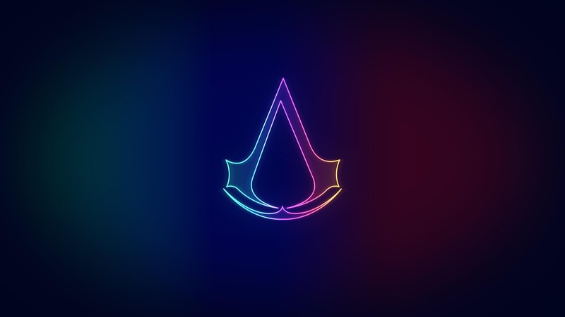 assassins creed origins, assassins creed, games, xbox games, ps games, pc games, hd, 4k, 2020 games, neon, minimalism, minimalist