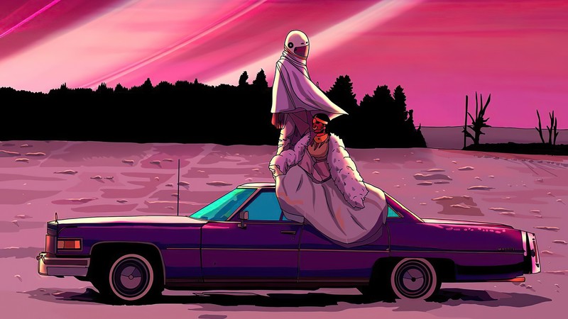 artist, artwork, digital art, hd, 4k, synthwave