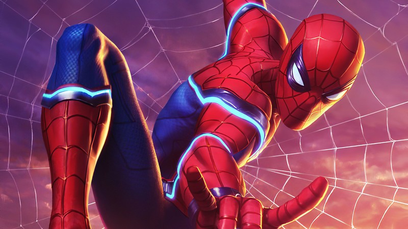 spiderman, marvel contest of champions, games, hd, marvel