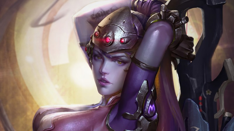 widowmaker, overwatch, 4k, games, hd, fantasy girls, artstation