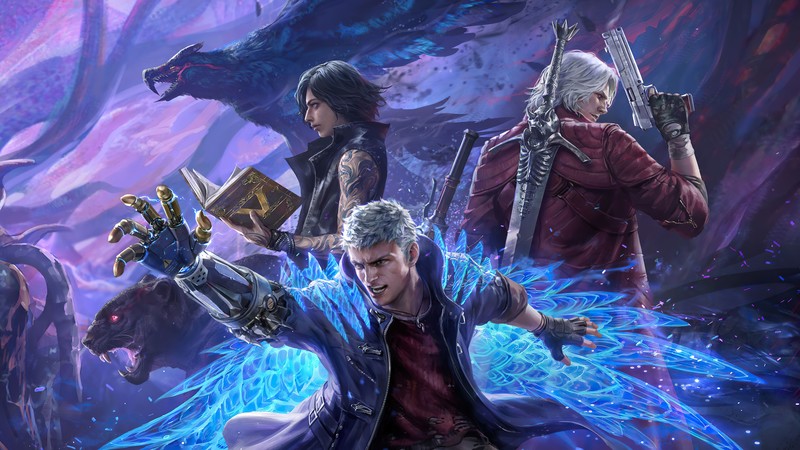 devil may cry 5, games, hd, 4k, 2020 games, artstation