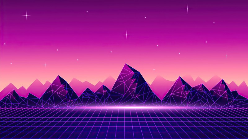 synthwave, pyramid, artist, artwork, digital art, hd, 4k, retrowave HD ...