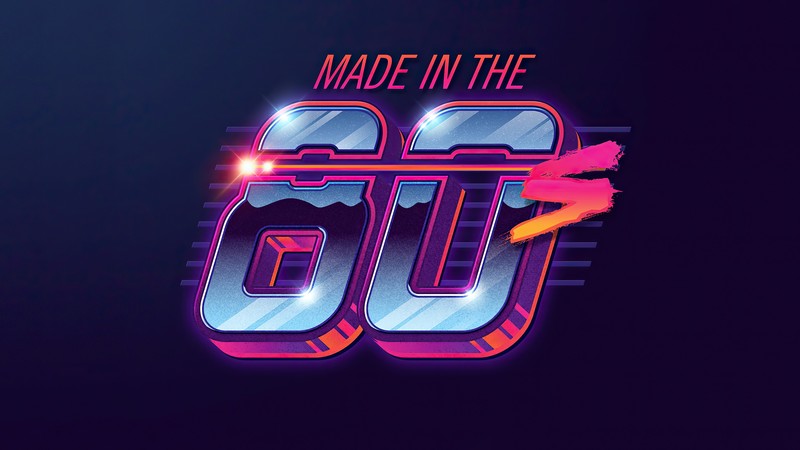 typography, hd, retrowave, 4k