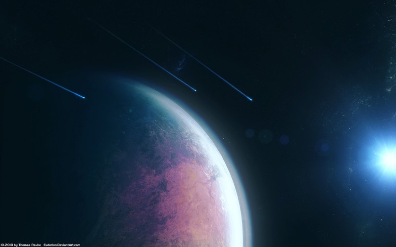scifi, planet, artist, artwork, digital art, hd, 4k, deviantart