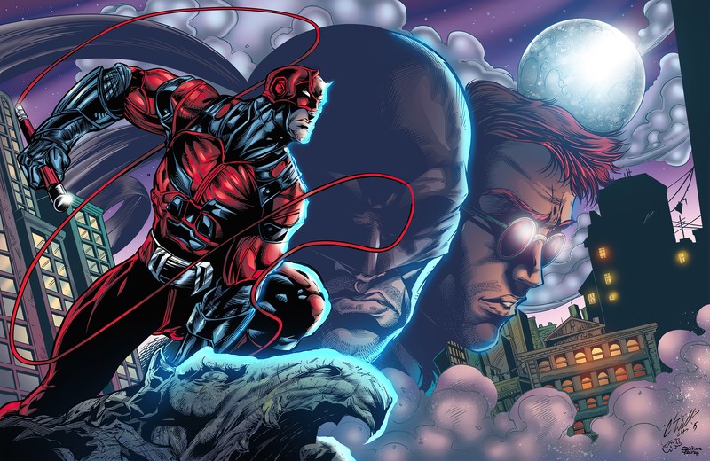 daredevil, superheroes, artist, artwork, digital art, hd, 4k, deviantart