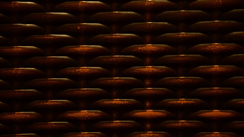 rattan, weaving, pattern, texture, 4k