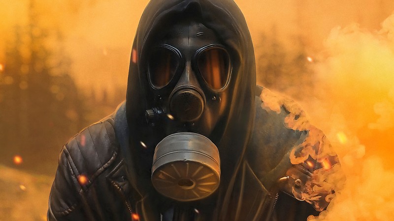 mask, artist, artwork, digital art, hd, 4k