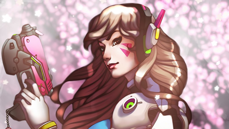 dva overwatch, overwatch, games, hd, artwork, artist, digital art, deviantart