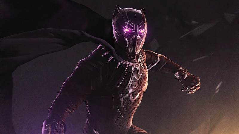 black panther, superheroes, artwork, hd, 4k, artstation