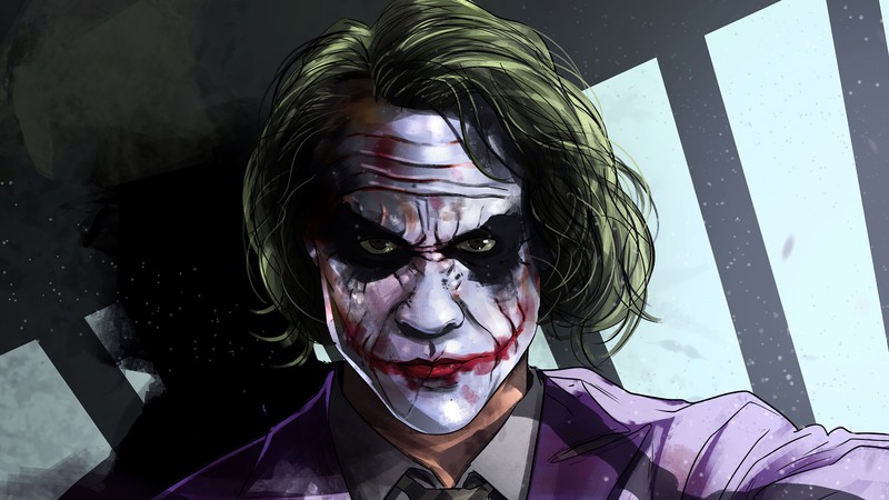 joker, supervillain, superheroes, artwork, hd, 4k, art