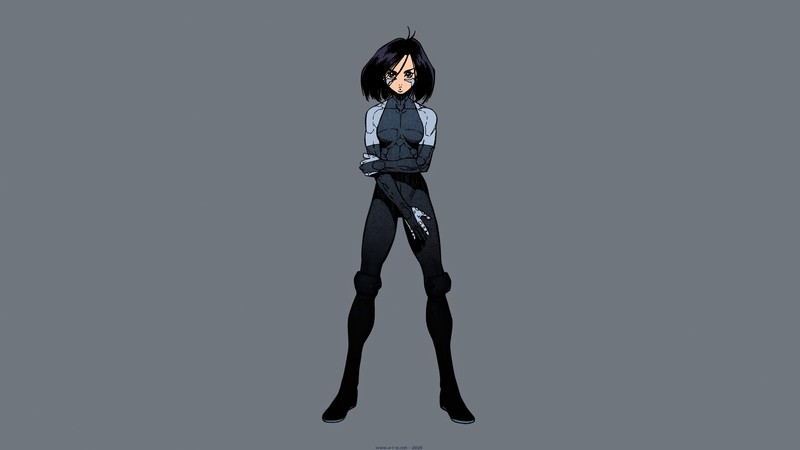 alita battle angel, artist, hd, artwork, digital art, 4k