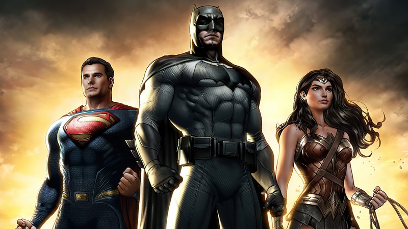batman, superman, wonder woman, superheroes, hd, 4k, artist, artwork, digital art, artstation
