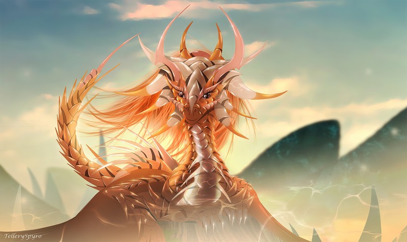 dragon, artist, artwork, digital art, hd, 4k, deviantart
