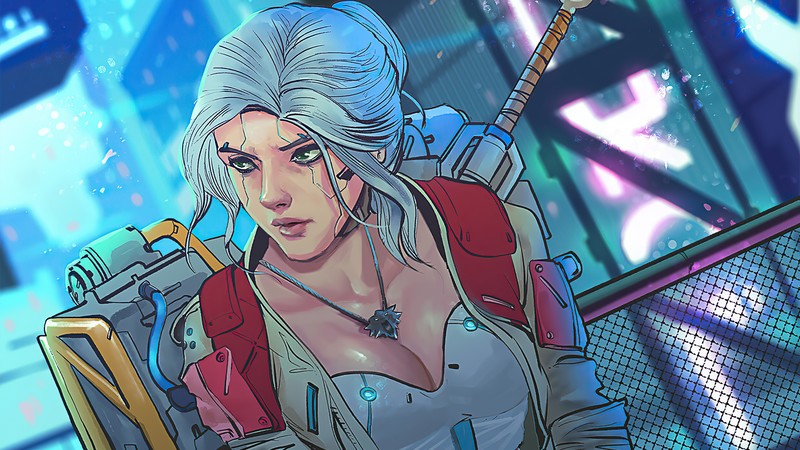 ciri, the witcher 3, games, ps4 games, xbox games, pc games, hd, deviantart, 4k, cyberpunk 2077, artstation