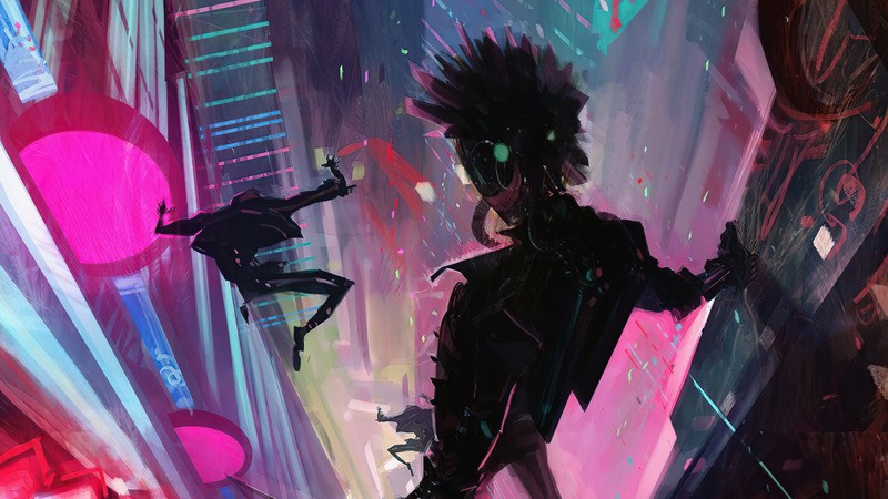 cyberpunk, artist, artwork, digital art, hd, 4k