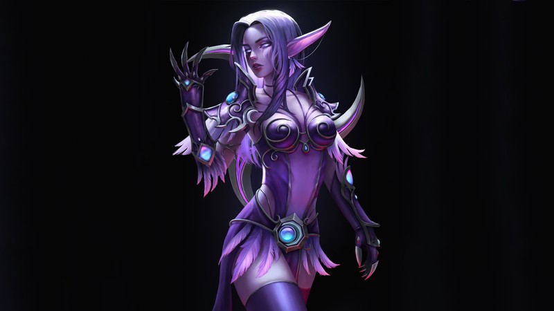 elf, artist, artwork, digital art, hd, 4k