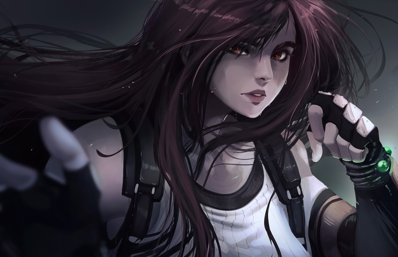 tifa lockhart, final fantasy, games, hd, artstation, 4k