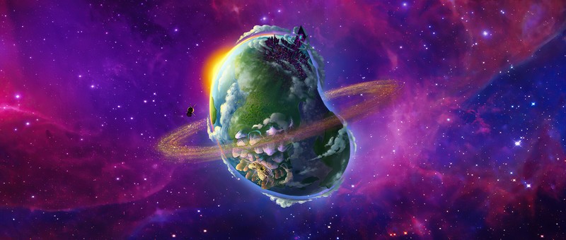 planet, artist, artwork, digital art, hd, 4k, artstation