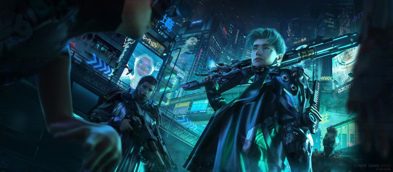 cyberpunk, artwork, artist, hd, 4k, artstation