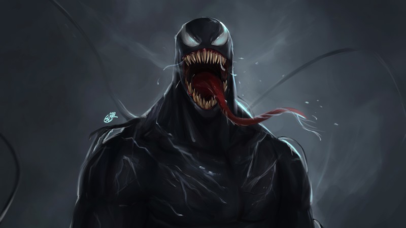 venom, superheroes, artist, artwork, digital art, hd, 4k, artstation