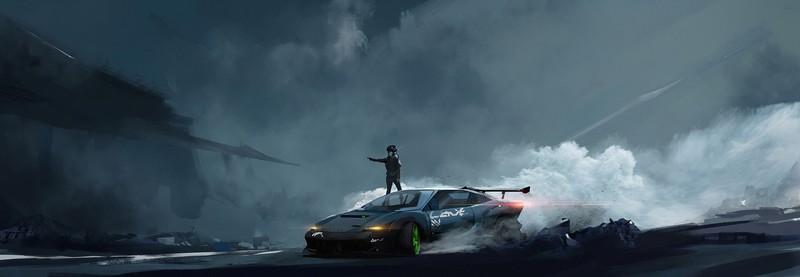 lamborghini reventon, lamborghini, artist, artwork, digital art, hd, 4k, artstation