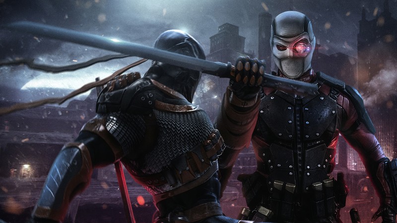 deathstroke, deadshot, superheroes, artwork, hd, 4k, artstation