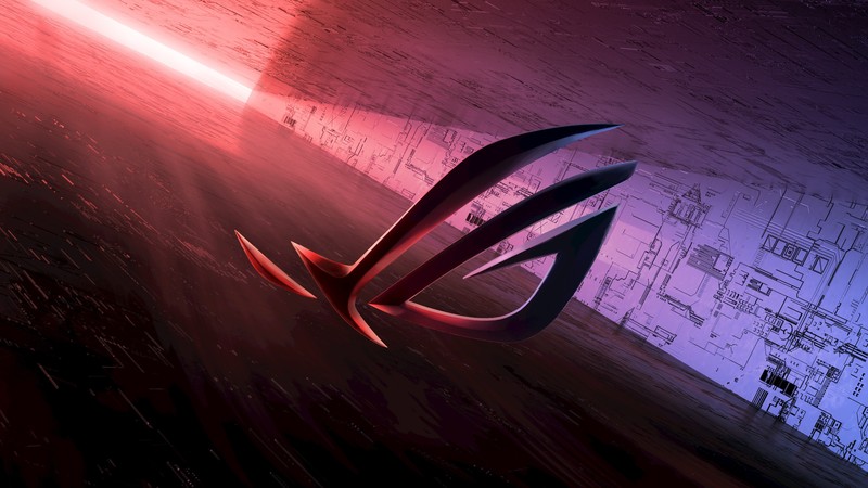 republic of gamers, asus, computer, games, hd, 4k, logo, abstract