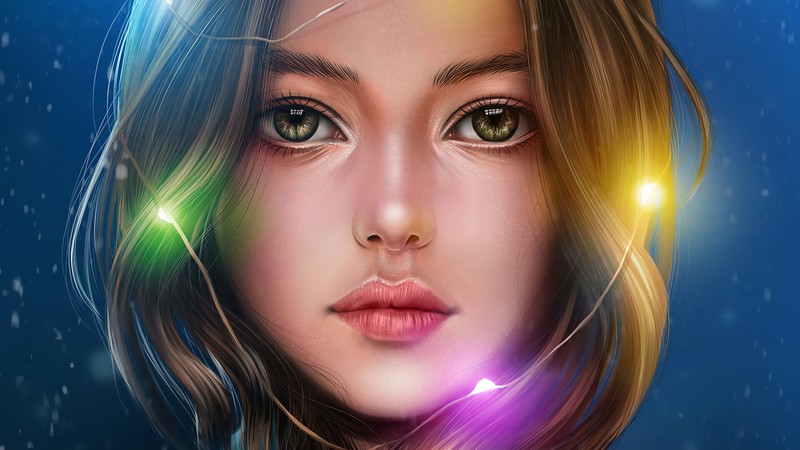 portrait, artist, artwork, digital art, hd, 4k, artstation