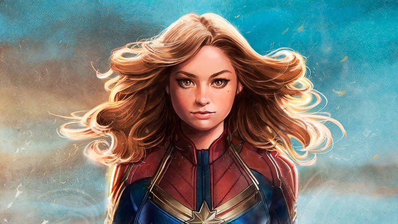 captain marvel, superheroes, artist, artwork, digital art, hd, 4k, artstation