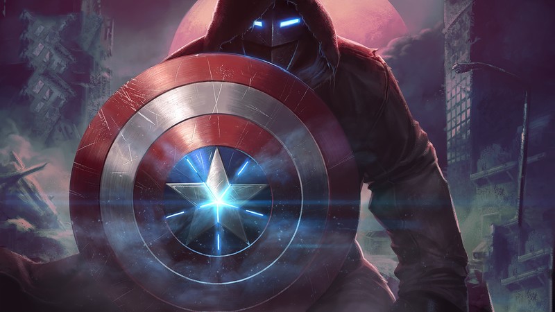 marvel contest of champions, games, hd, marvel, 4k, captain america