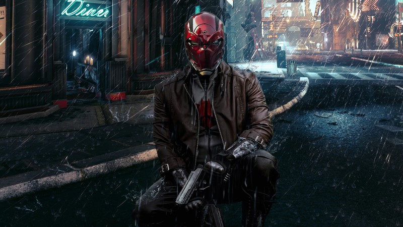 red hood, superheroes, artwork, hd, artstation, 4k