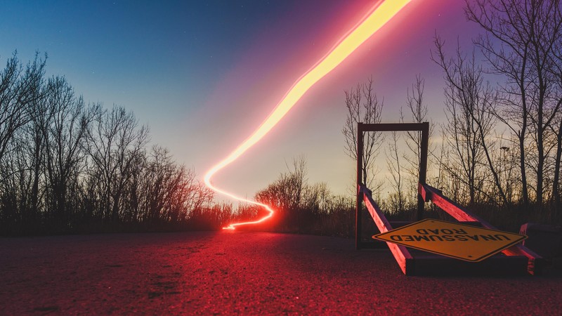 road, long exposure, photography, hd, 4k