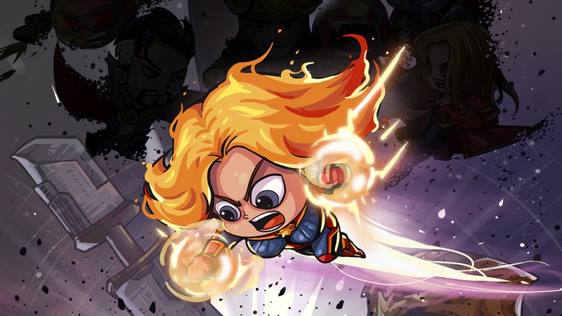 captain marvel, superheroes, artwork, hd, artstation