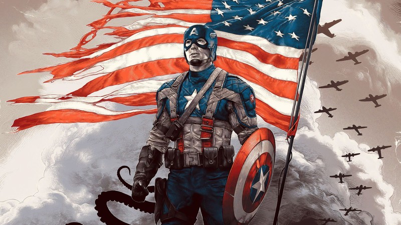 captain america, superheroes, artwork, hd, 4k