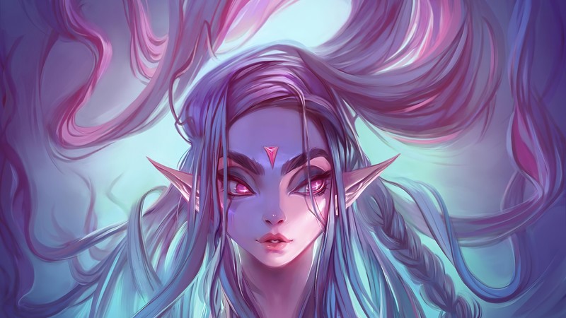elf, artist, artwork, digital art, hd, 4k, deviantart