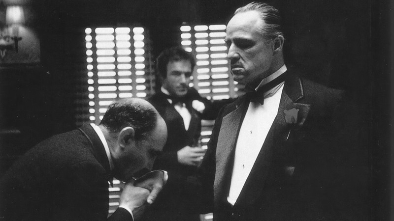 the godfather, movies, hd, 4k, monochrome, black and white