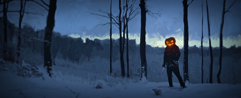 halloween, artist, artwork, hd, artstation, 4k