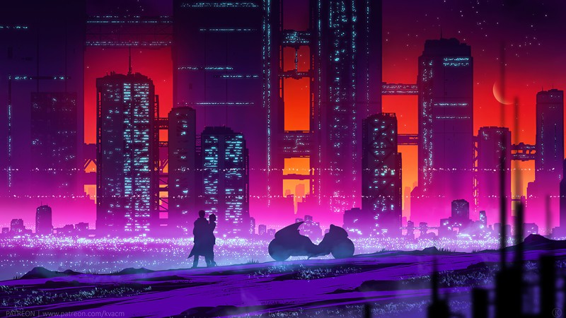 retrowave, scifi, artist, artwork, digital art, hd, 4k, artstation