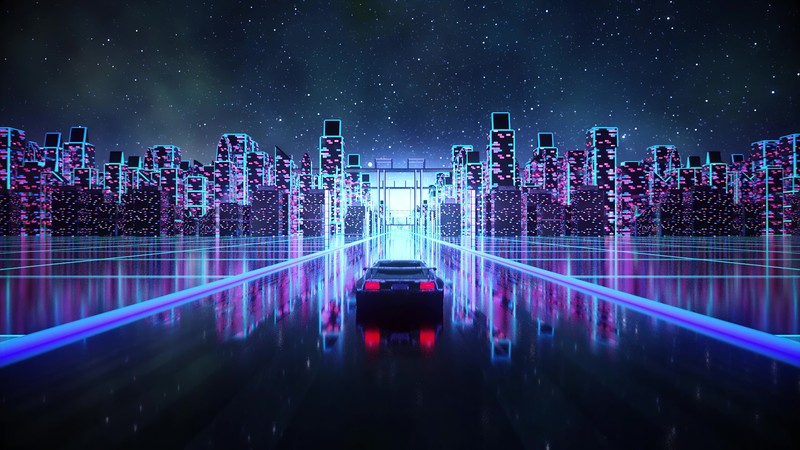 vaporwave, retrowave, synthwave, artist, artwork, digital art, hd, 4k, deviantart