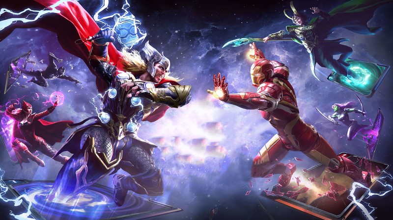 marvel duel, games, hd, 4k, marvel, iron man, thor
