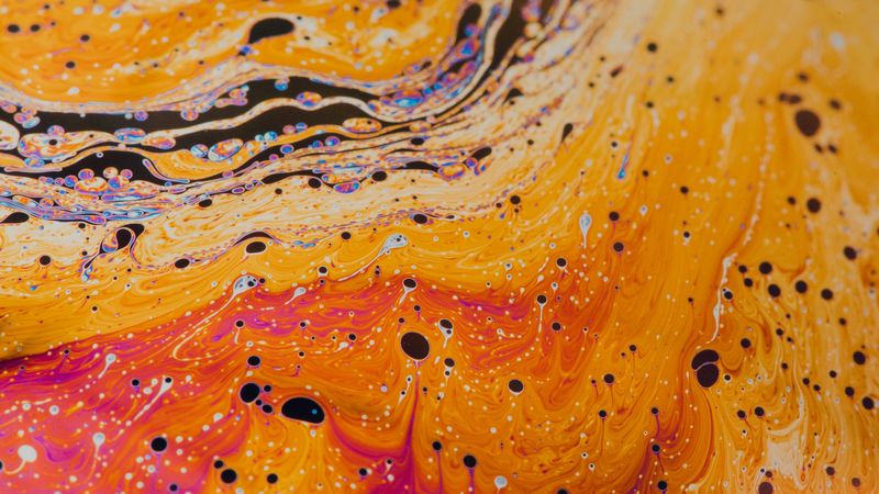 paint, stains, liquid, fluid art, multi-colored, spots, 4k