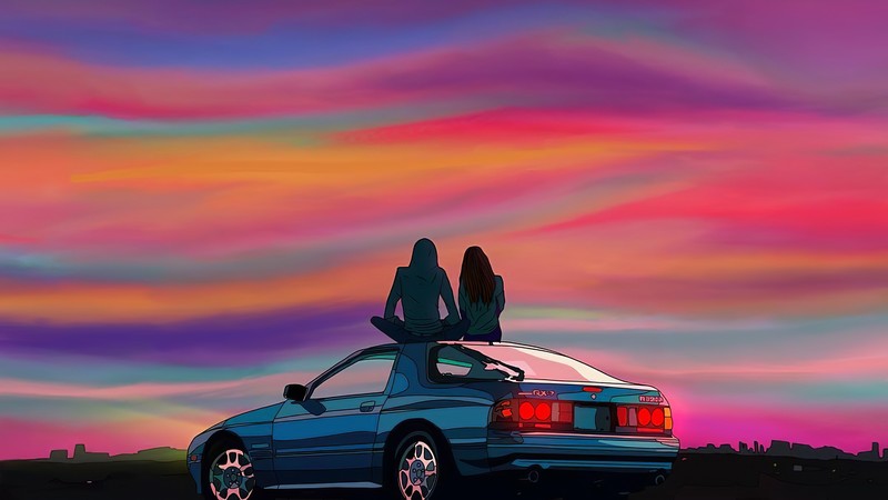 couple, love, hd, 4k, artist, artwork, digital art