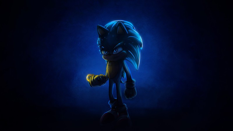 sonic the hedgehog, hd, artwork, artstation, movies, 4k
