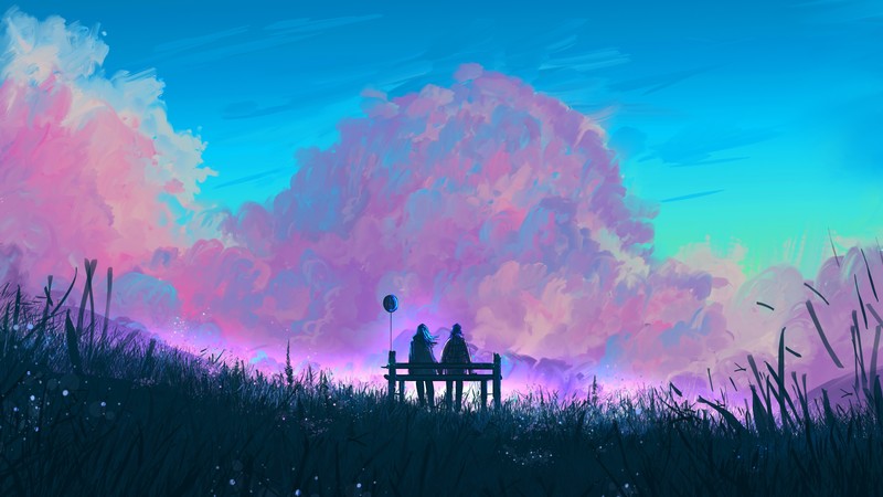 couple, love, artist, artwork, digital art, hd, 4k, artstation